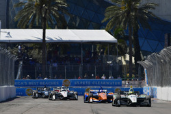 Zachary Claman DeMelo, Dale Coyne Racing Honda, Scott Dixon, Chip Ganassi Racing Honda