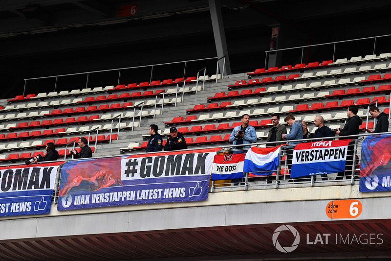 Des fans de Max Verstappen, Red Bull Racing