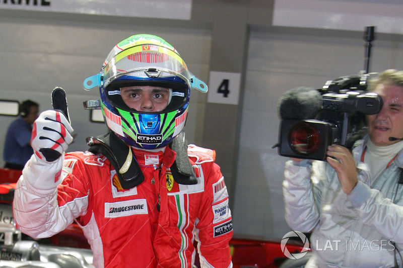 Ganador de la pole Felipe Massa, Ferrari F2008