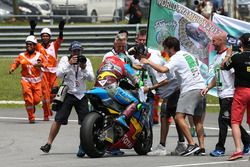 3. sıra ve şampiyon Franco Morbidelli, Marc VDS