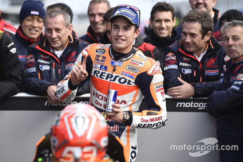 Polesitter Marc Marquez, Repsol Honda Team