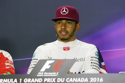 Lewis Hamilton, Mercedes AMG F1 in the FIA Press Conference