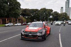 Citroën demonstration in Buenos Aires