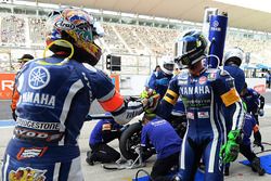 Katsuyuki Nakasuga et Pol Espargaro (#21 Yamaha Factory Racing Team)