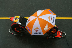Bike of Marc Marquez, Repsol Honda Team in the pitlane