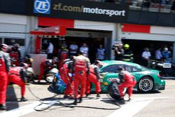 Pit stop per Edoardo Mortara, Audi Sport Team Abt Sportsline, Audi RS 5 DTM