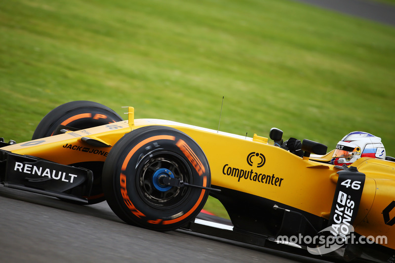 Renault RS16: Messgerät für Kräfte am Rad