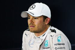Nico Rosberg, Mercedes AMG F1 in the FIA Press Conference