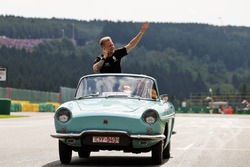Kevin Magnussen, Renault Sport F1 Team on the drivers parade
