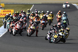 Start: Thomas Lüthi, Interwetten leads