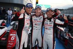 Winnaars #6 Toyota Racing Toyota TS050 Hybrid: Stéphane Sarrazin, Mike Conway, Kamui Kobayashi