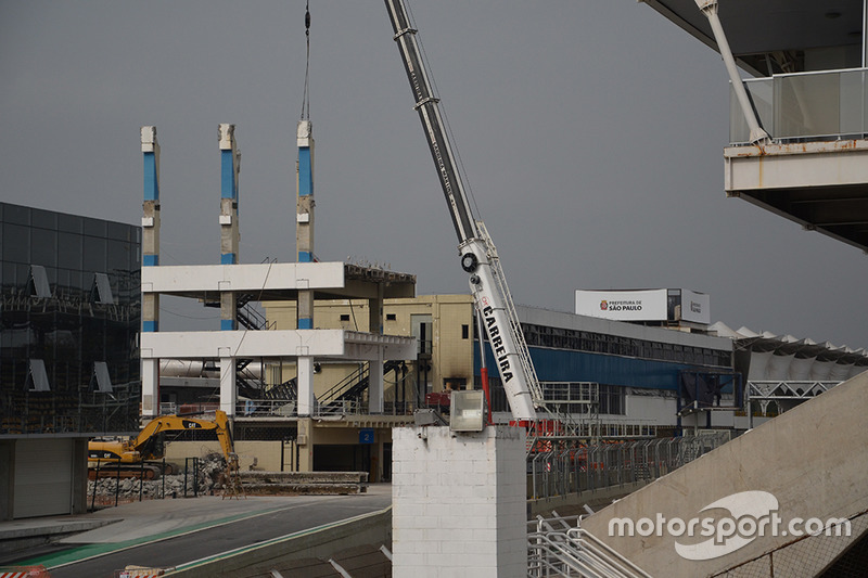 Obras en Interlagos