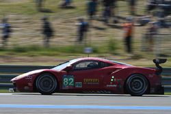 #62 Scuderia Corsa Ferrari 458 Italia: Bill Sweedler, Jeff Segal, Townsend Bell