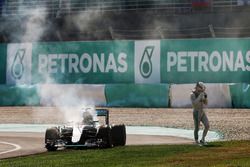 Lewis Hamilton, Mercedes AMG F1, W07 Hybrid, Motorschaden
