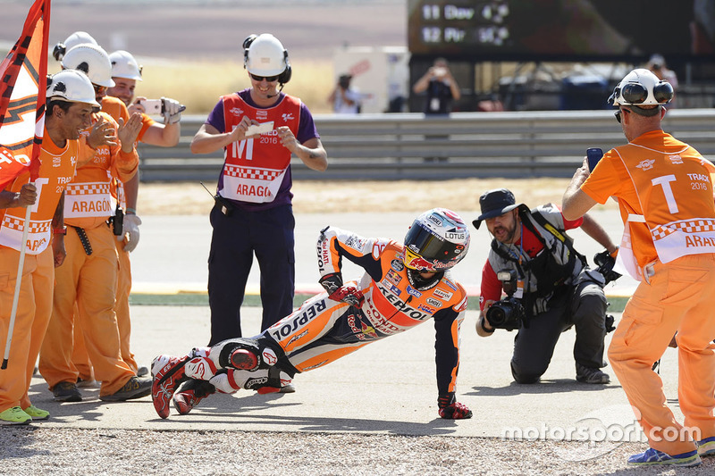 Le vainqueur Marc Marquez, Repsol Honda Team