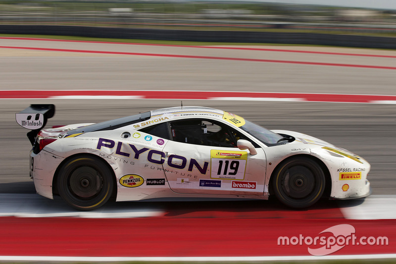 #119 FLong Island Ferrari 458CS: Chris Cagnazzi