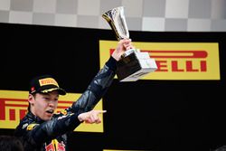 Podium : le troisième, Daniil Kvyat, Red Bull Racing