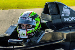 Dane Cameron tests the new F4 Crawford Honda