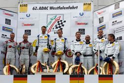 Podium: 2. #15 Audi Sport Team Phoenix, Audi R8 LMS: Christopher Haase, Laurens Vanthoor; 1. #5 Phoe