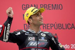 Le vainqueur Johann Zarco, Ajo Motorsport