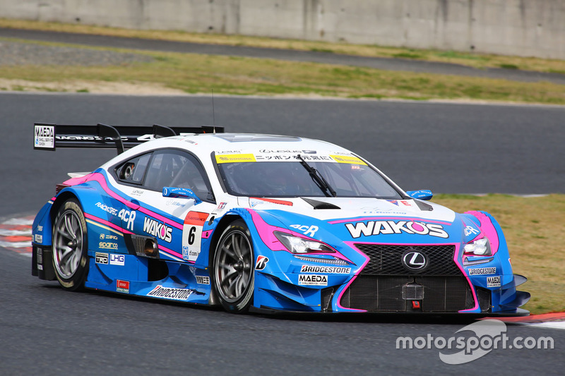 #6 Team LeMans Lexus RC F: Kazuya Oshima, Andrea Caldarelli