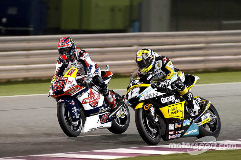 Sam Lowes,Federal Oil Gresini Moto2, Kalex y Thomas Lüthi, Garage Plus Interwetten, Kalex