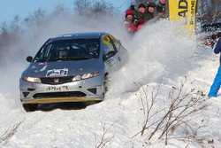 Виктор Леонтьев и Михаил Афонькин, Honda Civic
