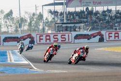 Chaz Davies, Aruba.it Racing - Ducati Team e Davide Giugliano, Aruba.it Racing - Ducati Team