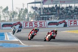 Chaz Davies, Aruba.it Racing - Ducati Team and Davide Giugliano, Aruba.it Racing - Ducati Team