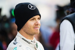 Nico Rosberg, Mercedes AMG F1 im Gespräch mit der Presse