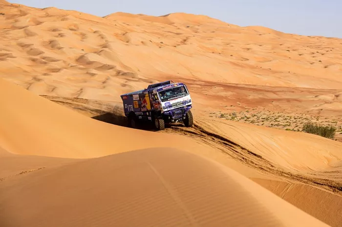 #516 Team KAMAZ Master: Anton Shibalov, Dmitrii Nikitin, Ivan Tatarinov