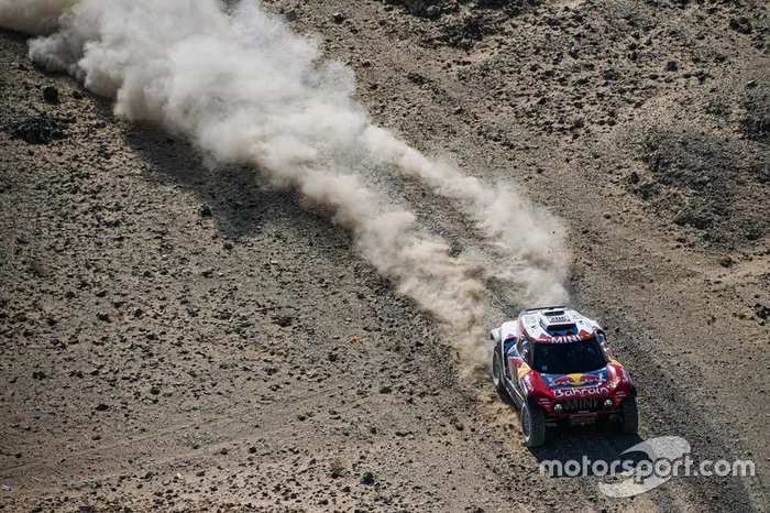 #302 JCW X-Raid Team: Stephane Peterhansel, Paulo Fiuza