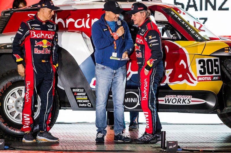 #305 JCW X-Raid Team: Carlos Sainz, Lucas Cruz
