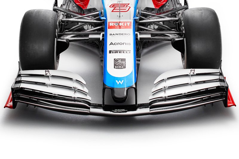 Detalle del Williams FW43
