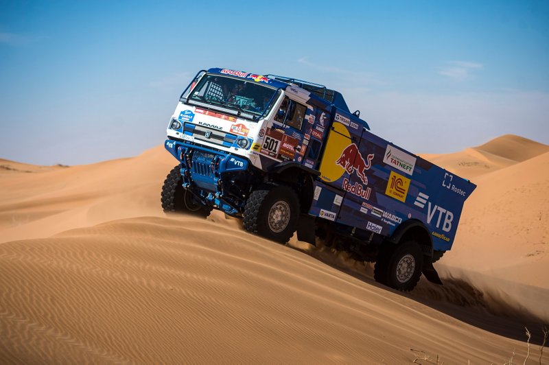 #501 Team KAMAZ Master: Dmitry Sotnikov, Ruslan Akhmadeev, Ilgiz Akhmetzianov