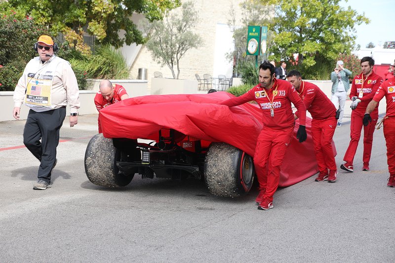La monoposto di Charles Leclerc, Ferrari SF90