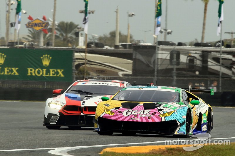 #19 GEAR Racing powered by GRT Grasser Lamborghini Huracan GT3, GTD: Christina Nielsen, Katherine Legge, Tati Calderon, Rahel Frey