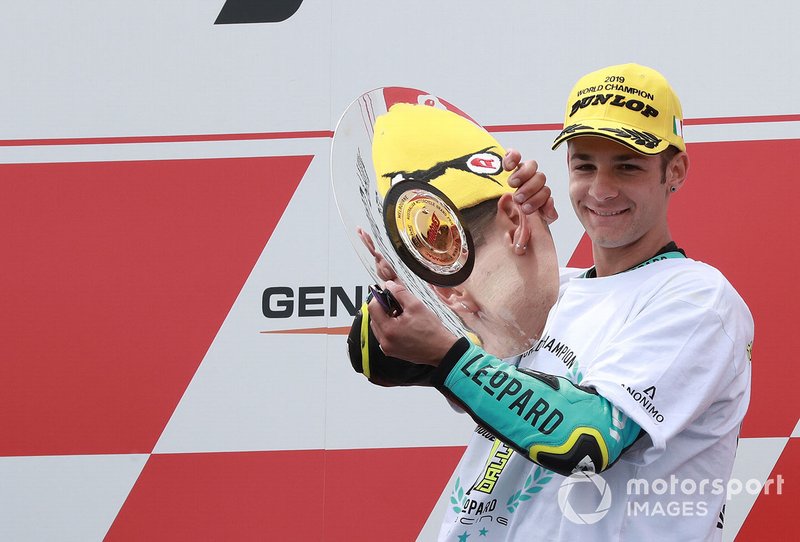 Podium: race winner Lorenzo Dalla Porta, Leopard Racing