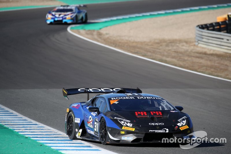 #31 Huracan Super Trofeo Evo, Target Racing: Frederik Schandorff, Jonathan Cecotto