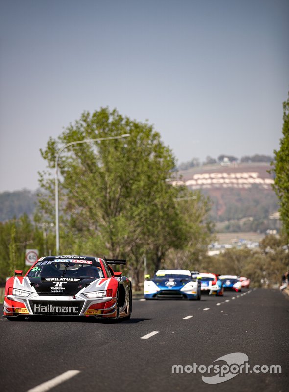 #9 Hallmarc Audi R8 - LMS GT3: Marc Cini, Dean Fiore, Lee Holdsworth