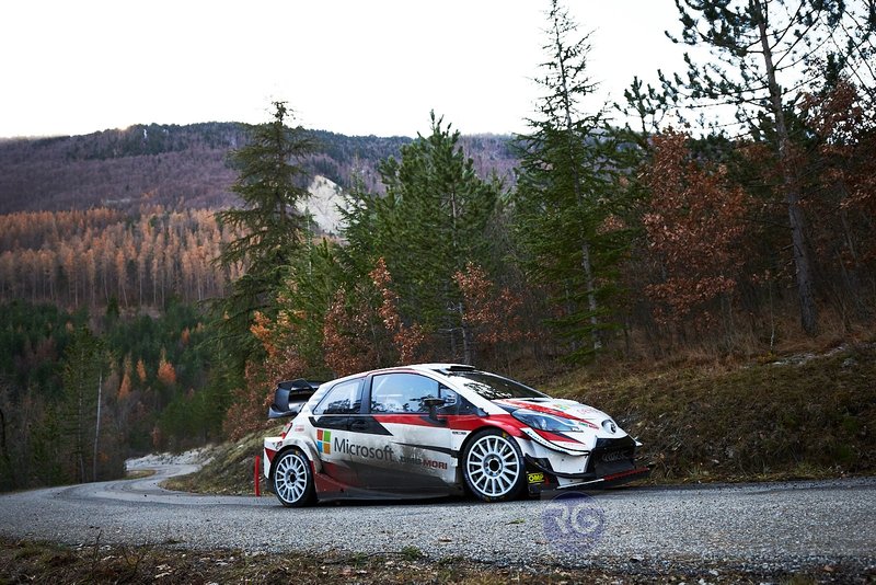 Elfyn Evans, Scott Martin, Toyota Yaris WRC