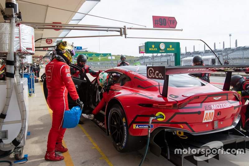 #90 TF Sport Aston Martin Vantage AMR: Salih Yoluc, Charlie Eastwood, Jonathan Adam