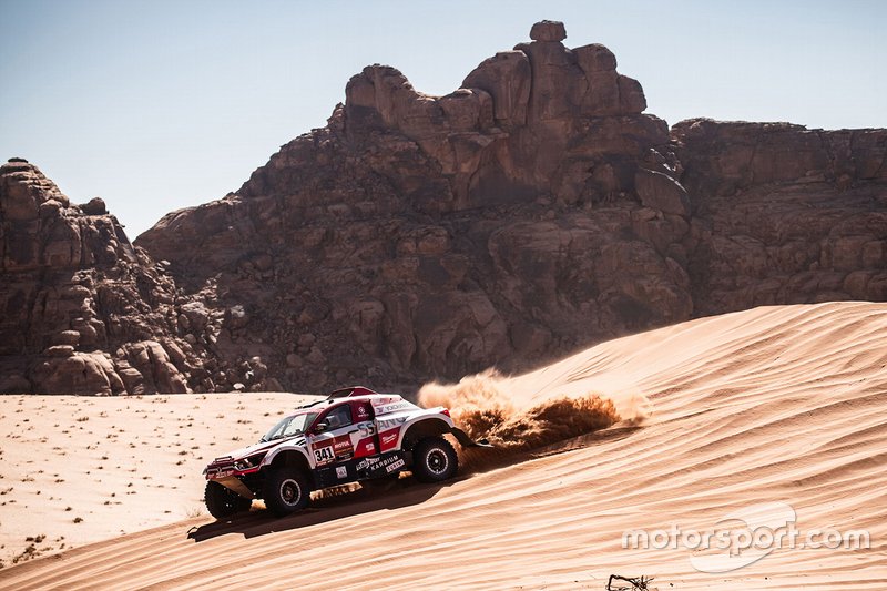 #341 Ssangyong Motorsport Koorando DKR: Oscar Fuertes Aldanondo, Diego Vallejo