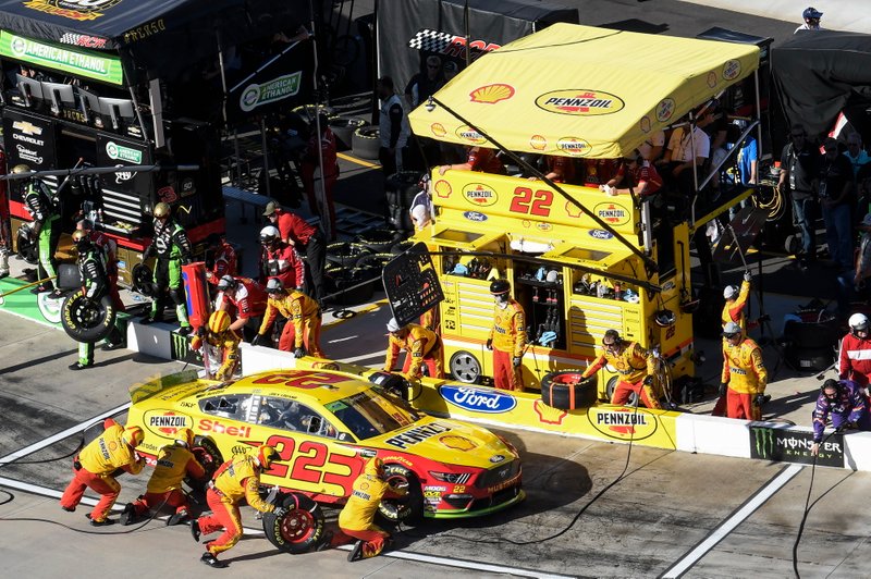 Joey Logano, Team Penske, Ford Mustang Shell Pennzoil