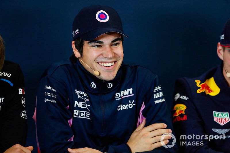 Press conference, Lance Stroll, Racing Point