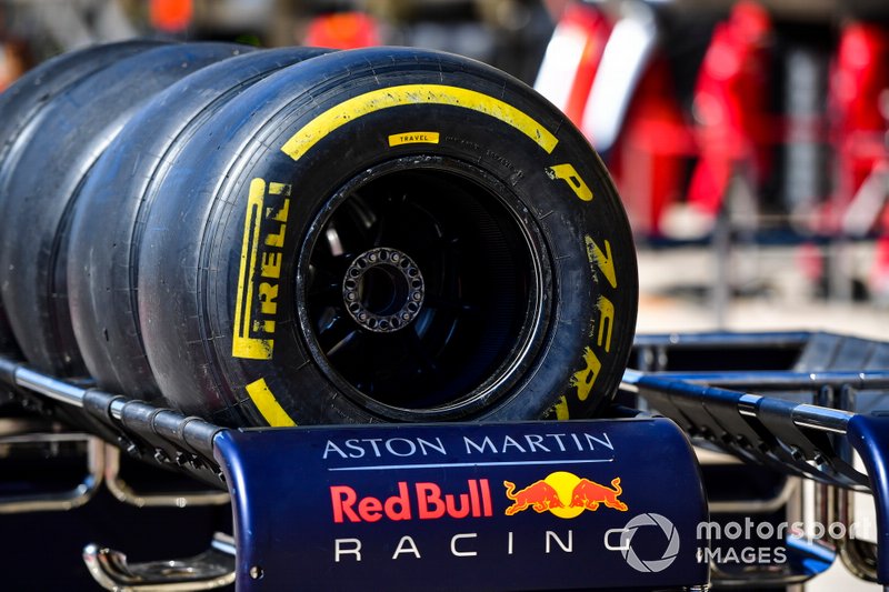 Pneumatici Pirelli della Red Bull