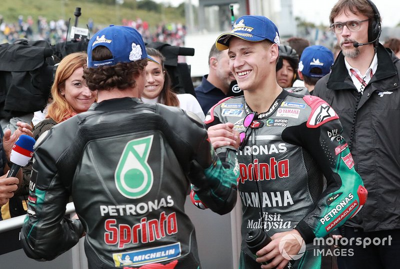 Franco Morbidelli, Petronas Yamaha SRT, Fabio Quartararo, Petronas Yamaha SRT