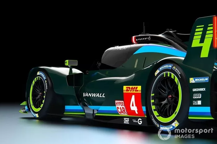 Livrea Hypercar Vanwall Racing ByKolles