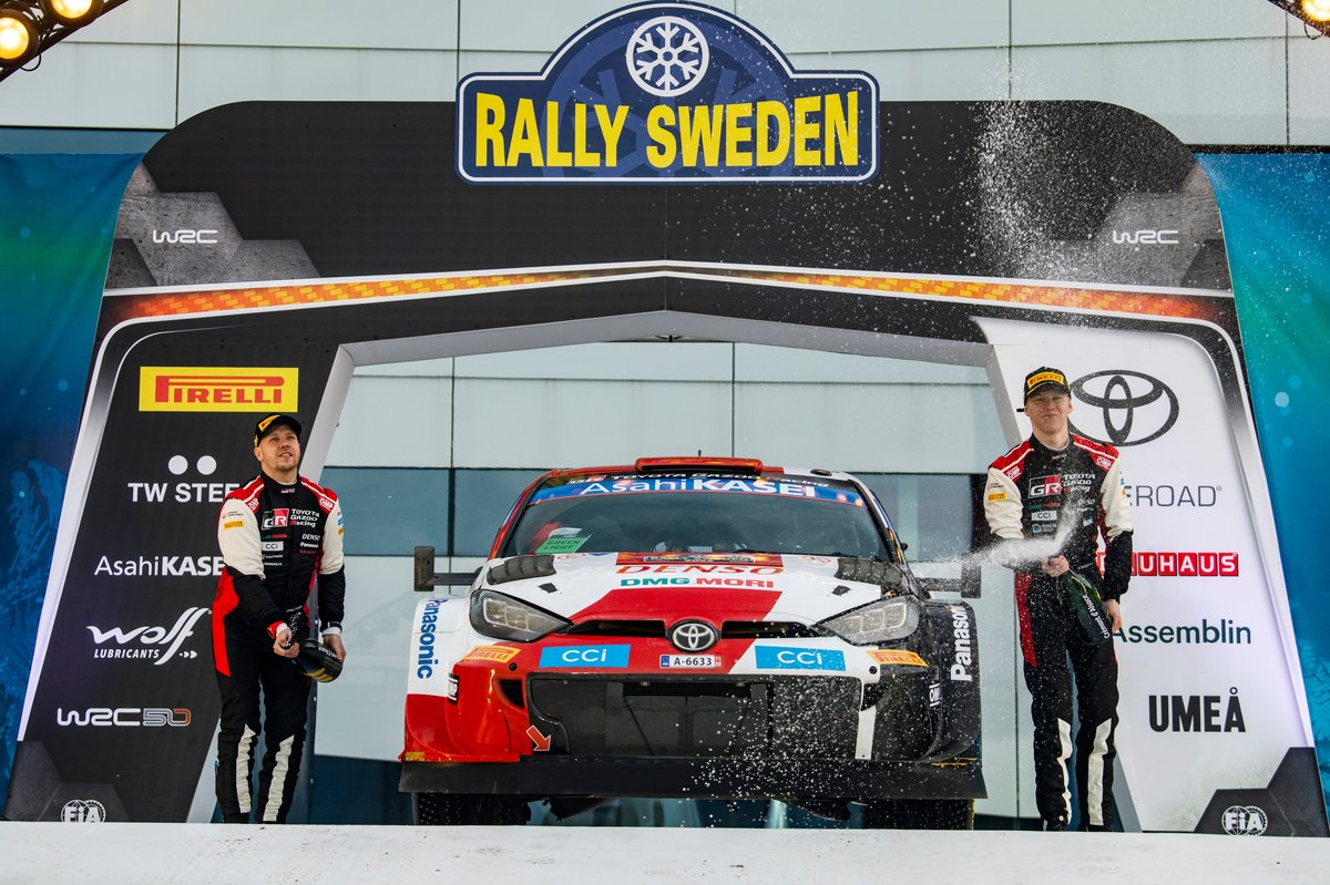 Kalle Rovanperä, Jonne Halttunen, Toyota Gazoo Racing WRT Toyota GR Yaris Rally1