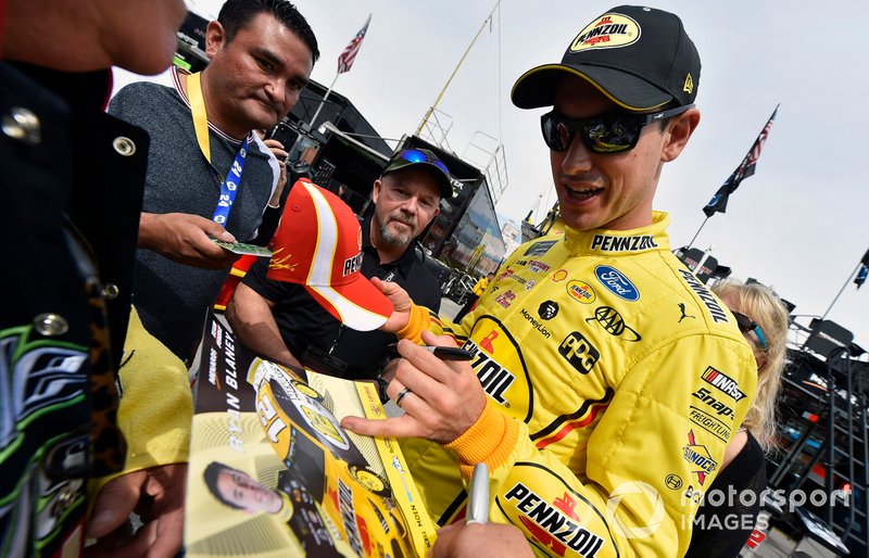 Joey Logano, Team Penske, Ford Mustang